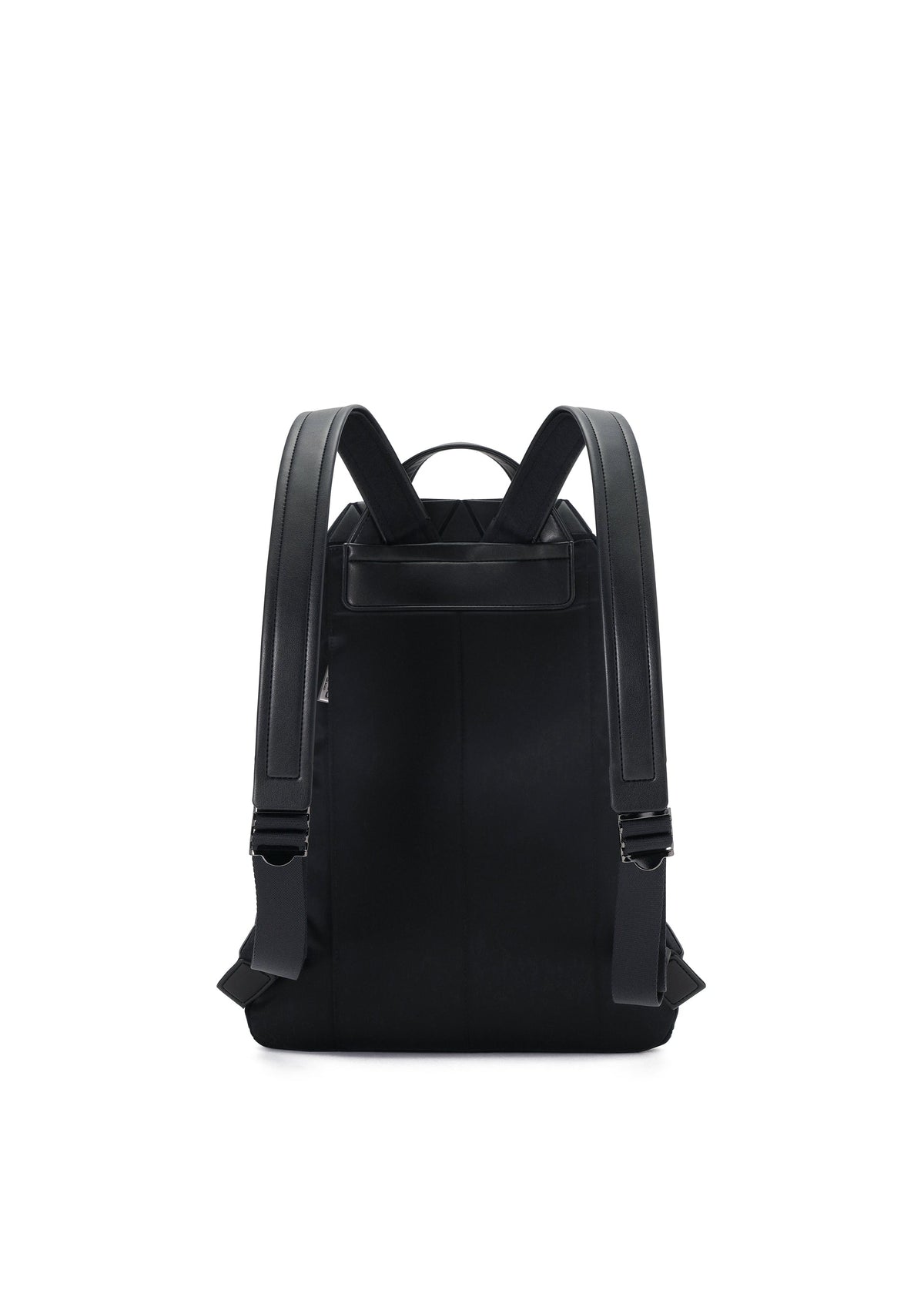 A detail shot of the BAO BAO ISSEY MIYAKE HEXAGON backpack.