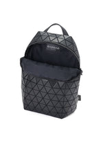 A detail shot of the BAO BAO ISSEY MIYAKE HEXAGON backpack.