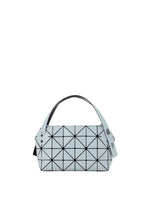 A product shot of the BAO BAO ISSEY MIYAKE BOSTON handbag in sky blue.