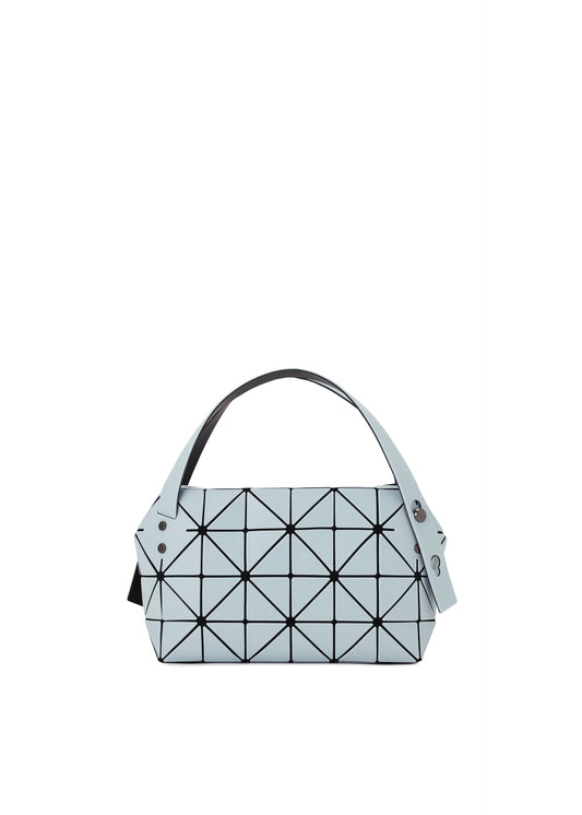 A product shot of the BAO BAO ISSEY MIYAKE BOSTON handbag in sky blue.