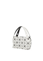 A detail shot of the BAO BAO ISSEY MIYAKE BOSTON handbag.