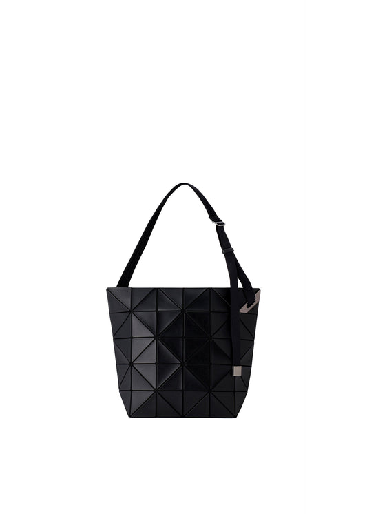 A product shot of the BAO BAO ISSEY MIYAKE BLOCKY shoulder bag in matte black.