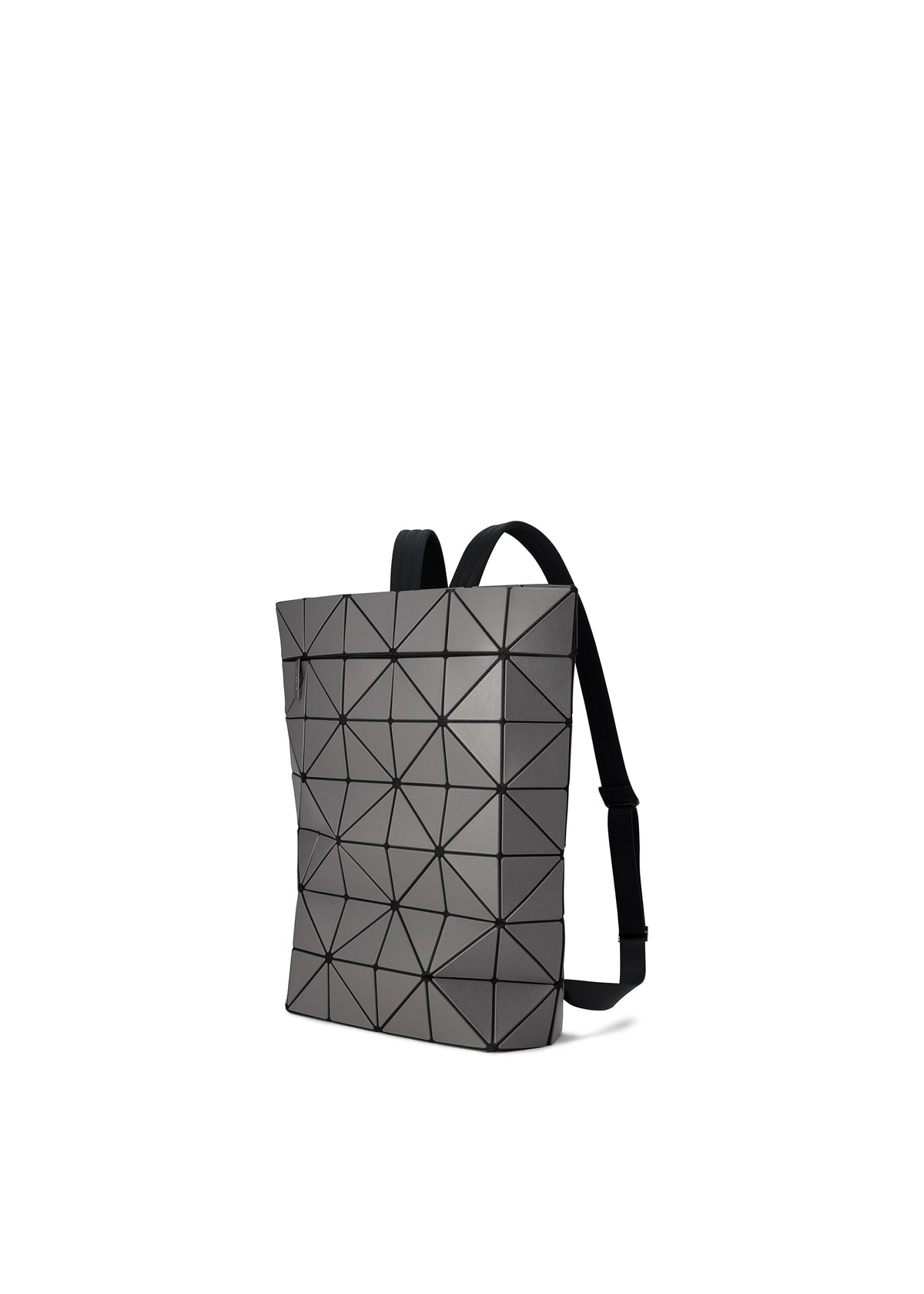 A detail shot of the BAO BAO ISSEY MIYAKE BLOCKY backpack.