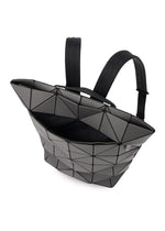 A detail shot of the BAO BAO ISSEY MIYAKE BLOCKY backpack.
