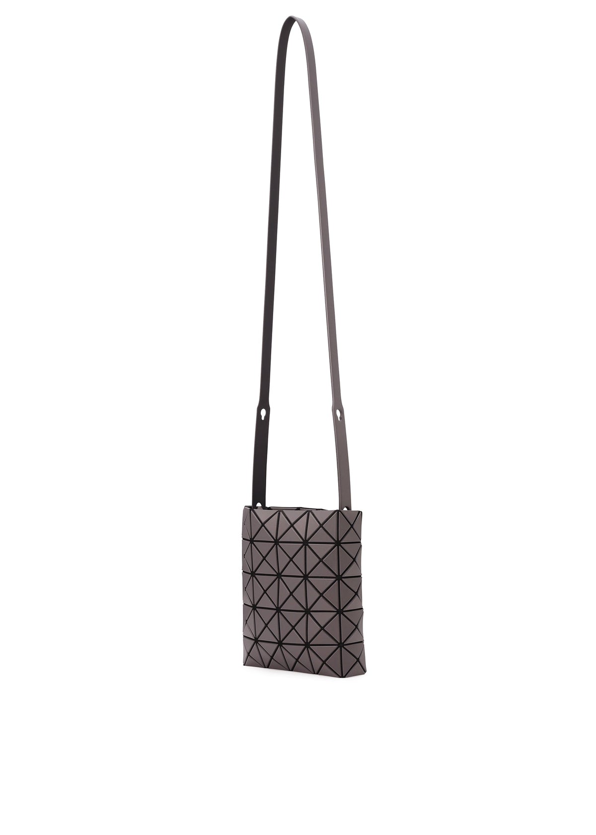 A detail shot of the BAO BAO ISSEY MIYAKE PRISM MATTE shoulder bag.