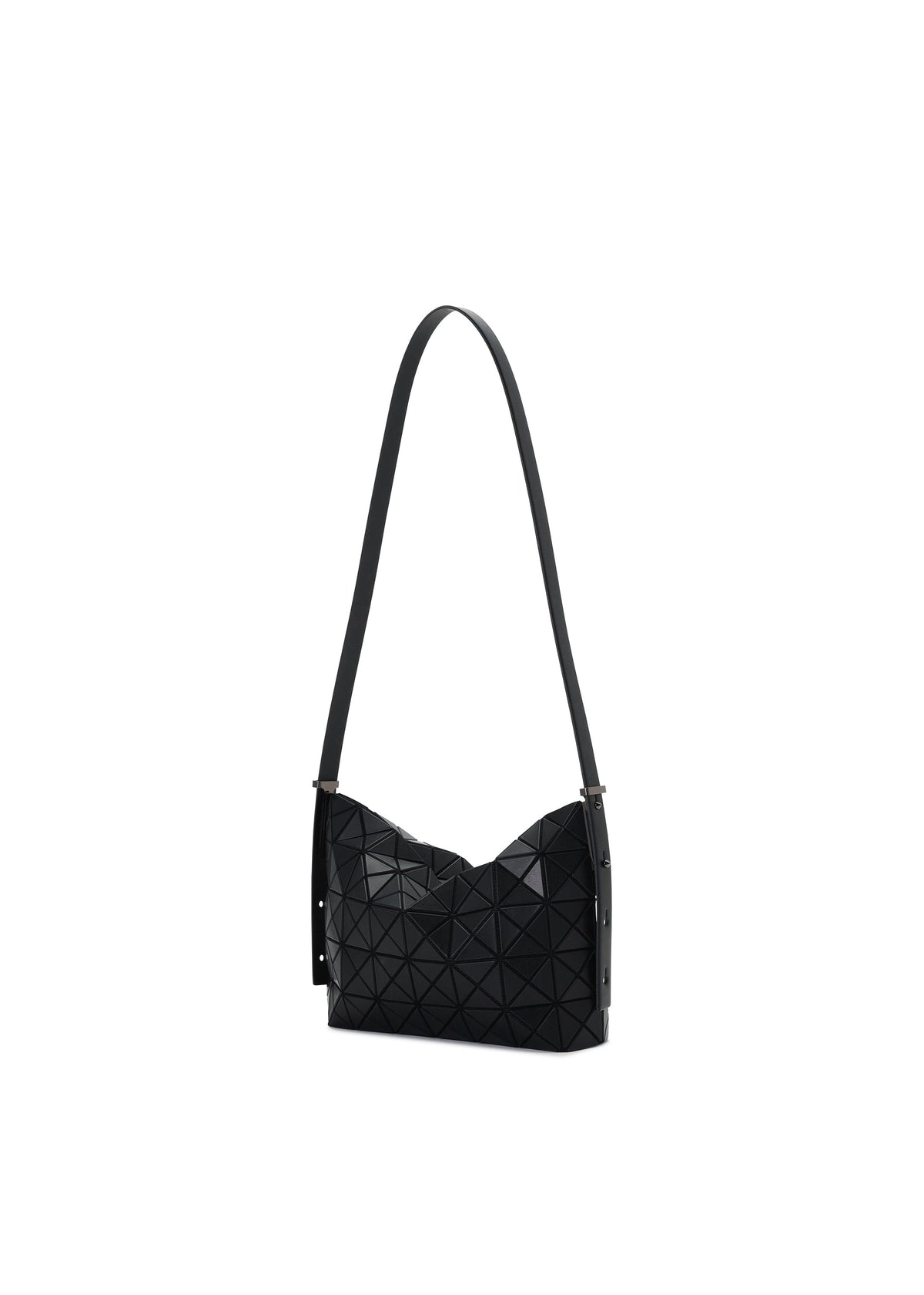 A detail shot of the BAO BAO ISSEY MIYAKE MUSETTE shoulder bag.