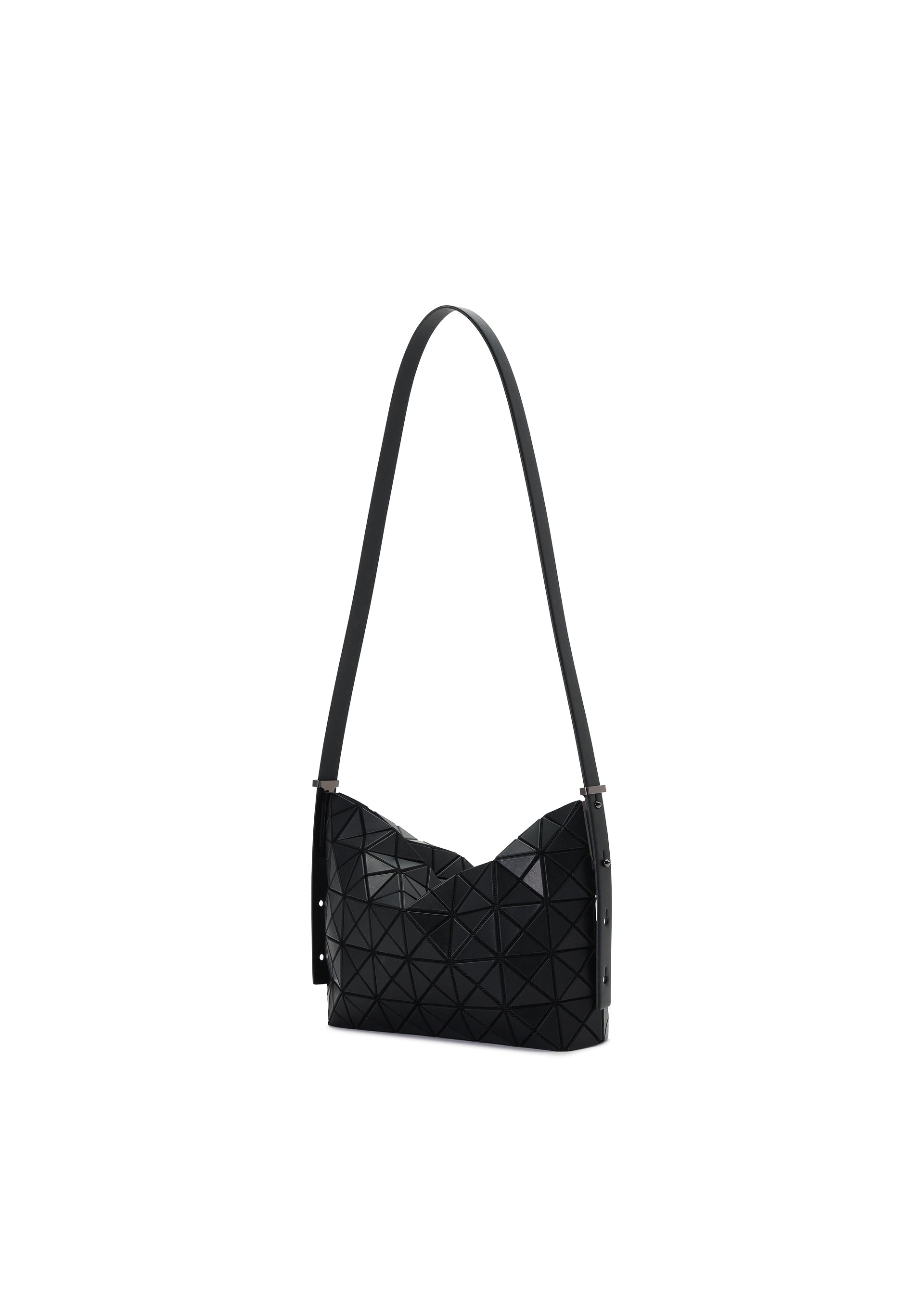 A detail shot of the BAO BAO ISSEY MIYAKE MUSETTE shoulder bag.