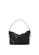 A product shot of the BAO BAO ISSEY MIYAKE MUSETTE shoulder bag in matte black.