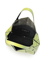 A detail shot of the BAO BAO ISSEY MIYAKE CARAT handbag.