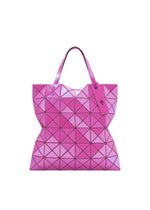 A product shot of the BAO BAO ISSEY MIYAKE LUCENT ONE-TONE tote in horizon pink.