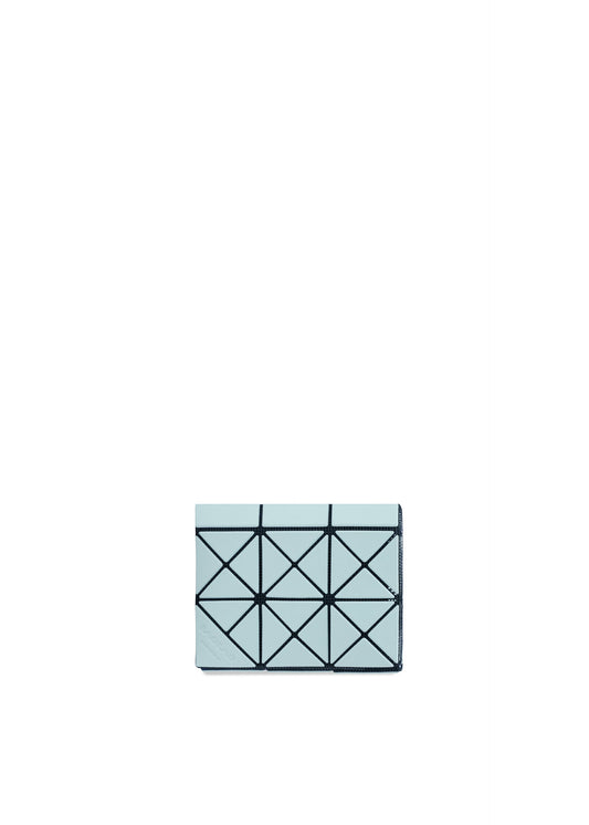 A product shot of the BAO BAO ISSEY MIYAKE TWINKLE wallet in aqua haze.