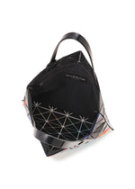 A detail shot of the BAO BAO ISSEY MIYAKE WARP tote.