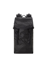 A product shot of the BAO BAO ISSEY MIYAKE HIKER backpack in matte black.