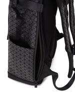 A detail shot of the BAO BAO ISSEY MIYAKE HIKER backpack.