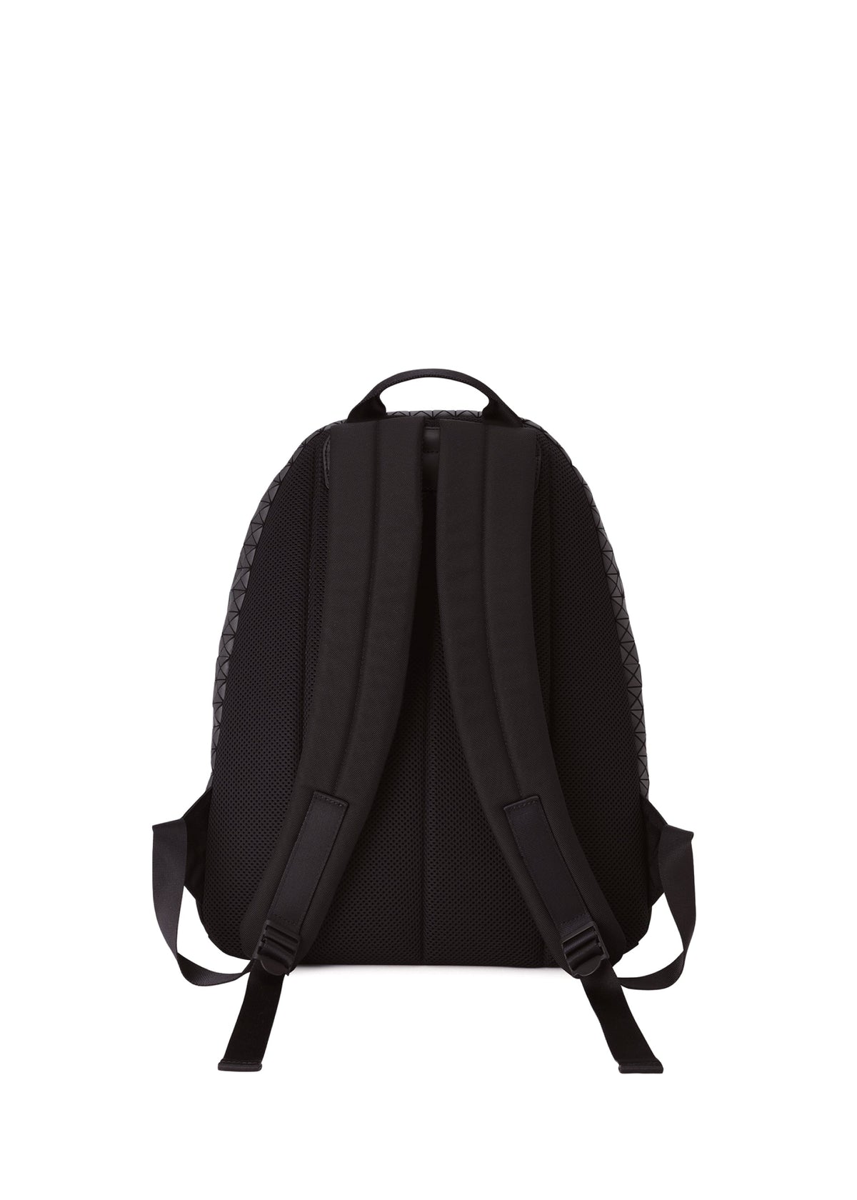 A detail shot of the BAO BAO ISSEY MIYAKE DAYPACK backpack.