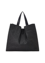A product shot of the BAO BAO ISSEY MIYAKE CART tote in matte black.