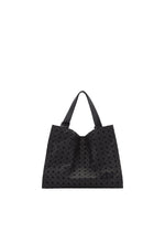 A product shot of the BAO BAO ISSEY MIYAKE CART MINI tote in matte black.