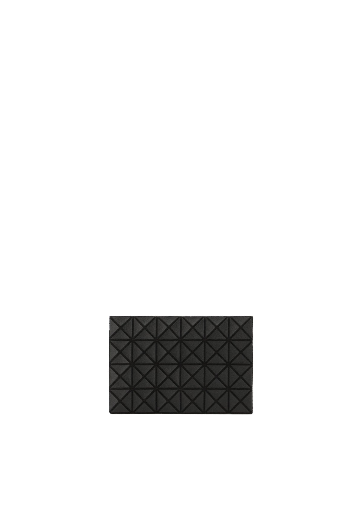 A product shot of the BAO BAO ISSEY MIYAKE OYSTER accessory in matte black.