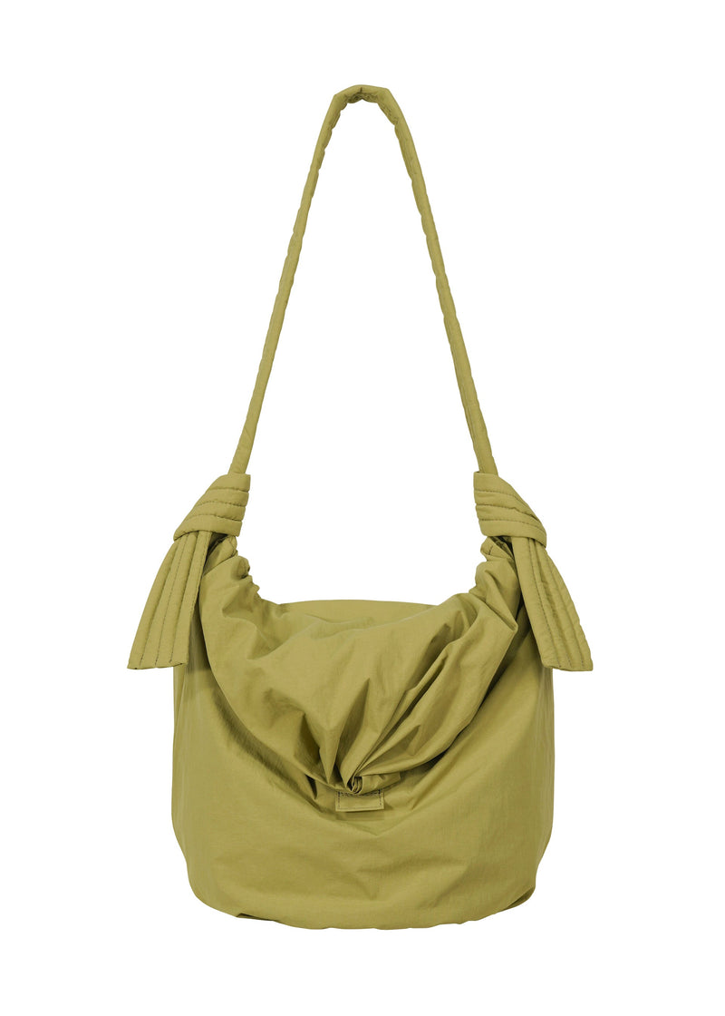 A product shot of the GOOD GOODS ISSEY MIYAKE FUWA FUWA bag in khaki grey (64).