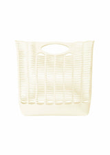 A product shot of the GOOD GOODS ISSEY MIYAKE MOKKO bag in off white (02).