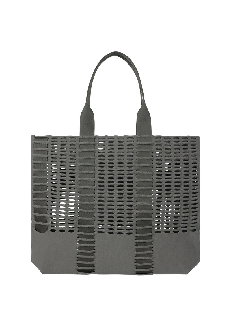 A product shot of the GOOD GOODS ISSEY MIYAKE MOKKO MONO bag in greige (13).