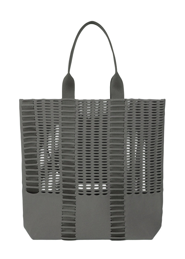 A product shot of the GOOD GOODS ISSEY MIYAKE MOKKO MONO bag in greige (13).