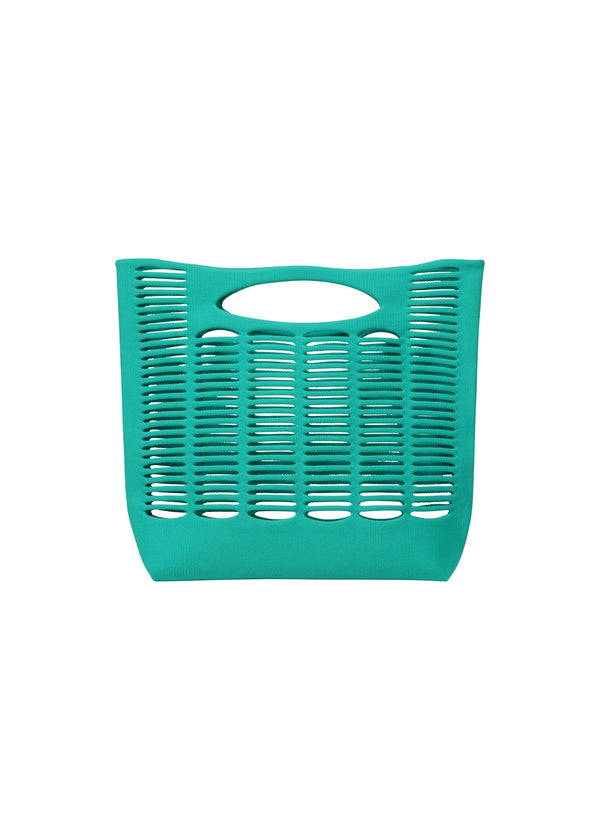 A product shot of the GOOD GOODS ISSEY MIYAKE MOKKO S.C.2 bag in turquoise (77).