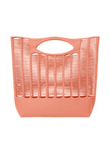 A product shot of the GOOD GOODS ISSEY MIYAKE MOKKO S.C.2 bag in flamingo (26).