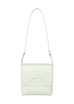A product shot of the GOOD GOODS ISSEY MIYAKE BOX bag in mint green (59).