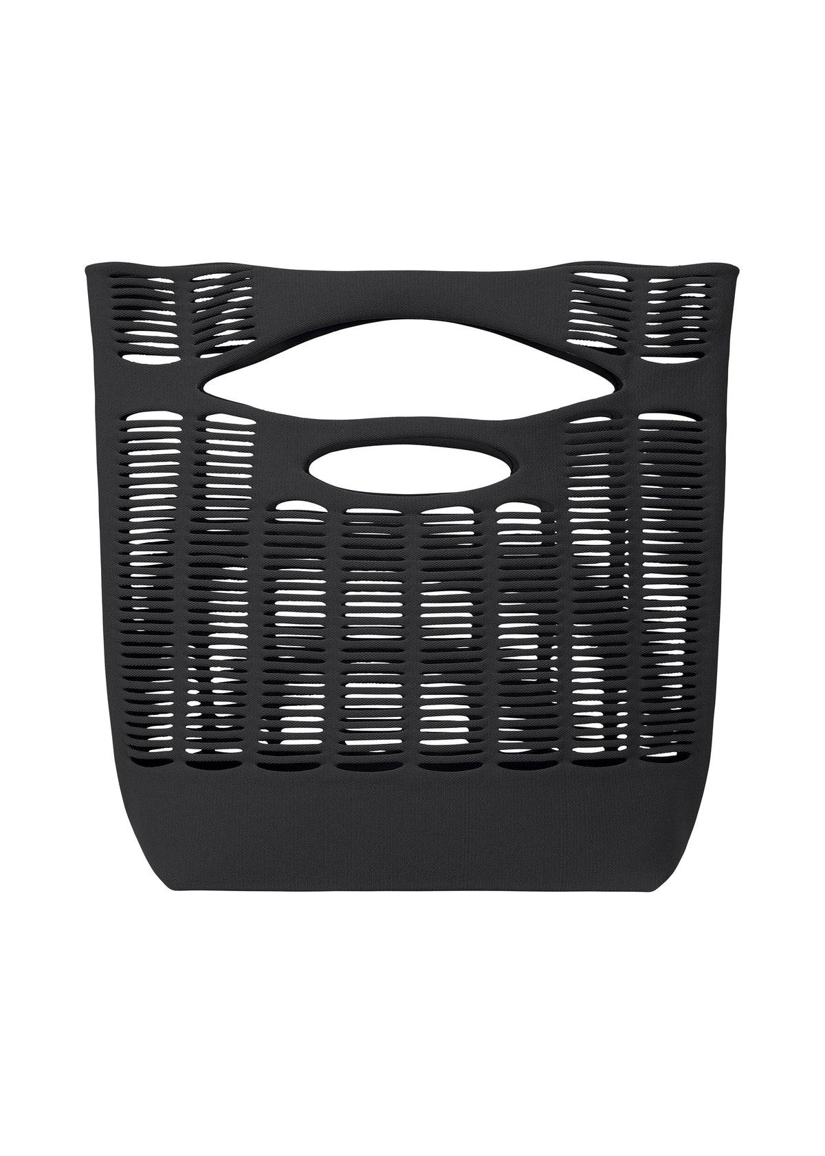 A product shot of the GOOD GOODS ISSEY MIYAKE MOKKO TOWN SHOULDER bag in black (15).