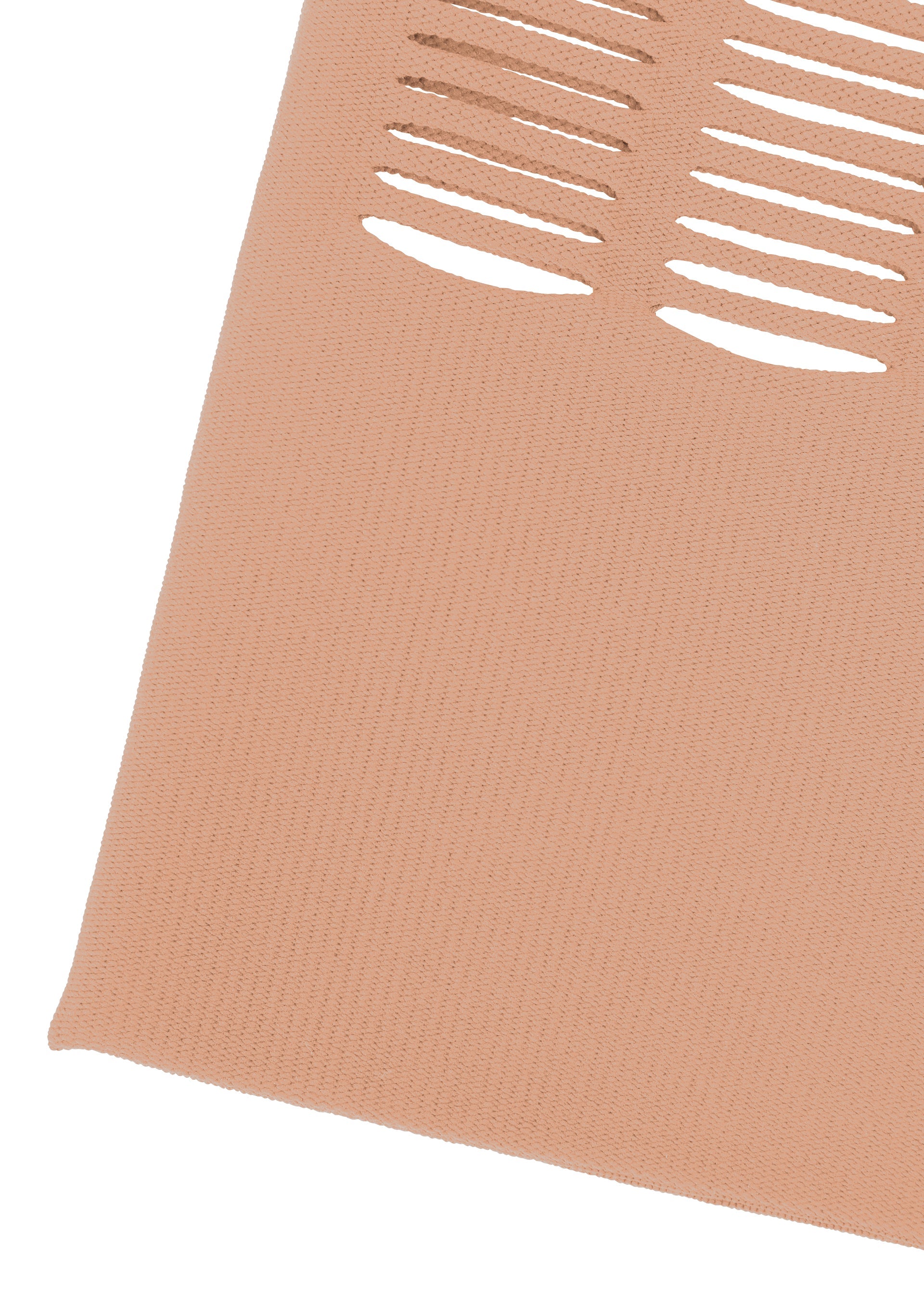 A detail shot of the GOOD GOODS ISSEY MIYAKE MOKKO TOWN SHOULDER bag.