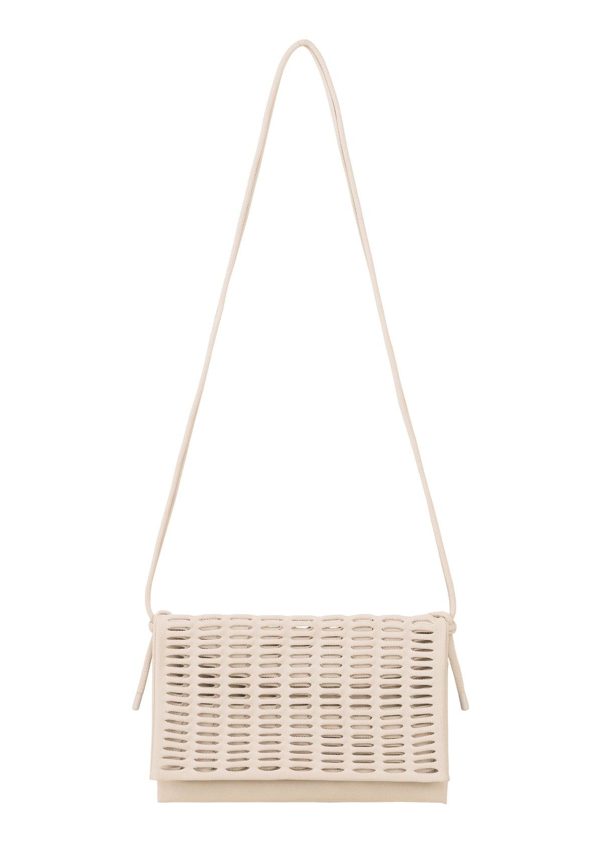 A product shot of the GOOD GOODS ISSEY MIYAKE MOKKO FLAP POUCH bag in .