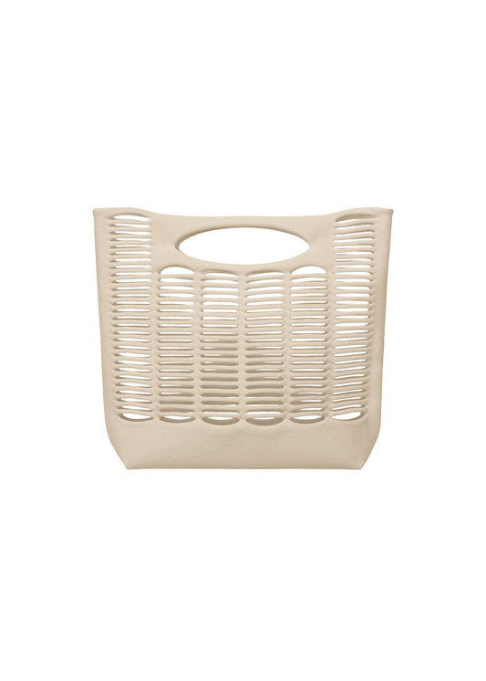 A product shot of the GOOD GOODS ISSEY MIYAKE MOKKO S.C. bag in sand beige (38).