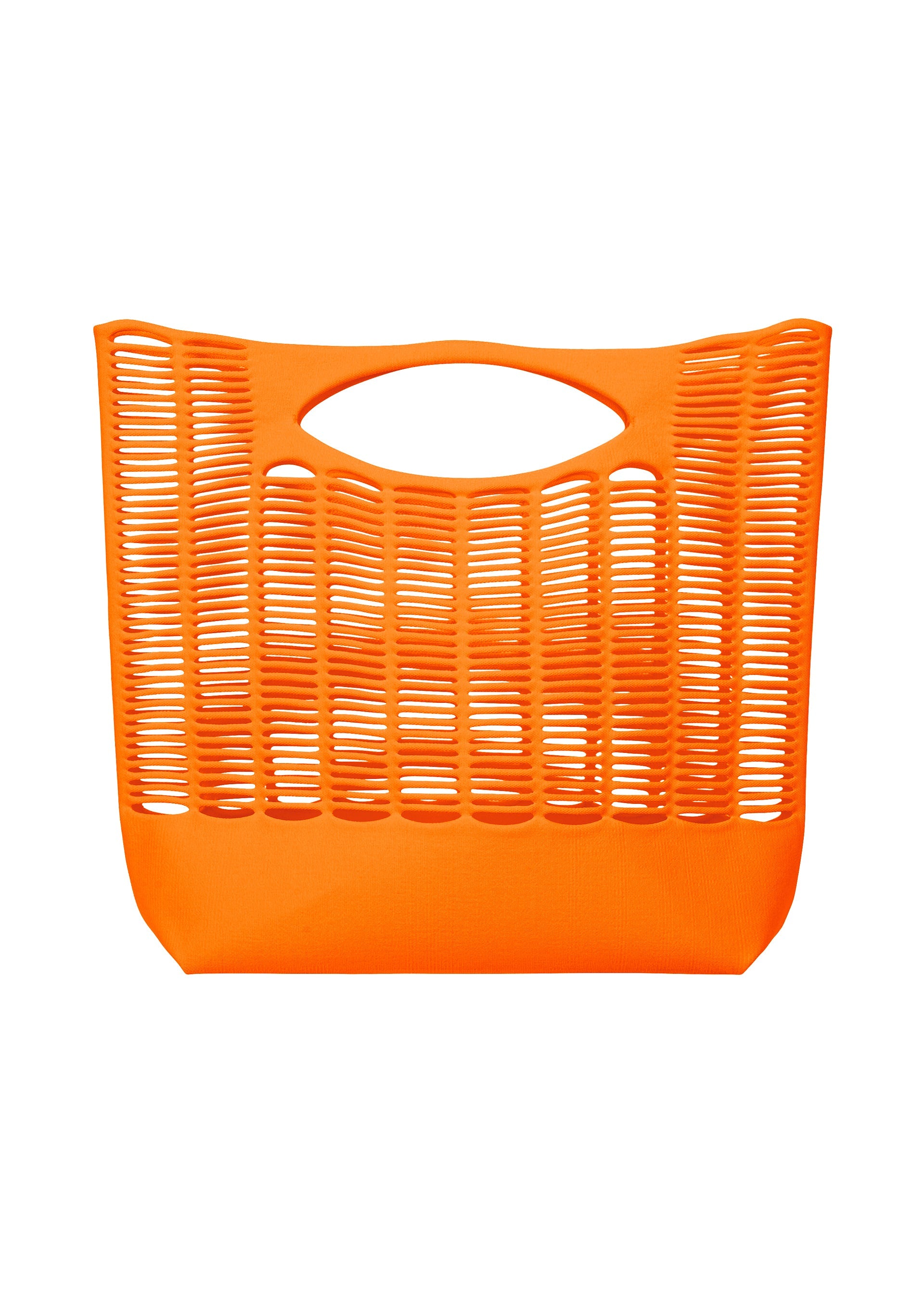 A product shot of the GOOD GOODS ISSEY MIYAKE MOKKO S.C. bag in bright orange (33).