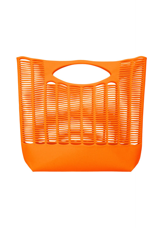 A product shot of the GOOD GOODS ISSEY MIYAKE MOKKO S.C. bag in bright orange (33).