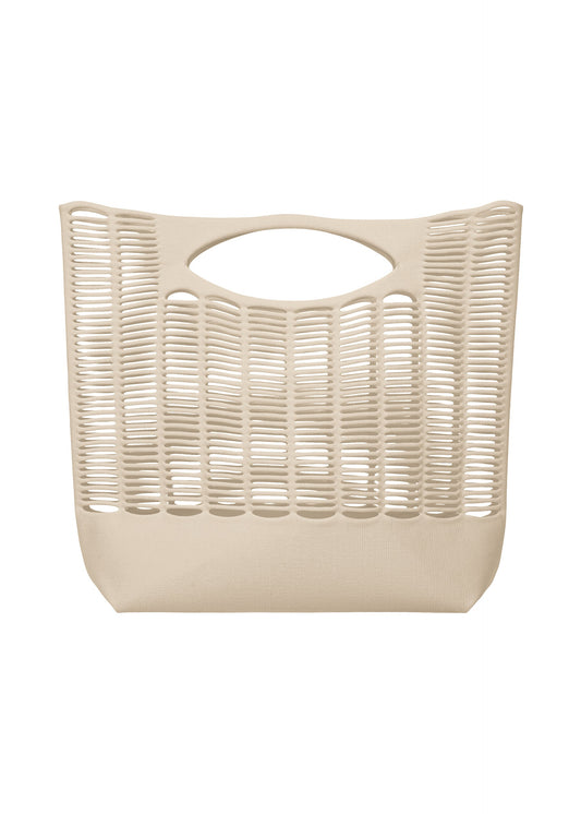 A product shot of the GOOD GOODS ISSEY MIYAKE MOKKO S.C. bag in sand beige (38).