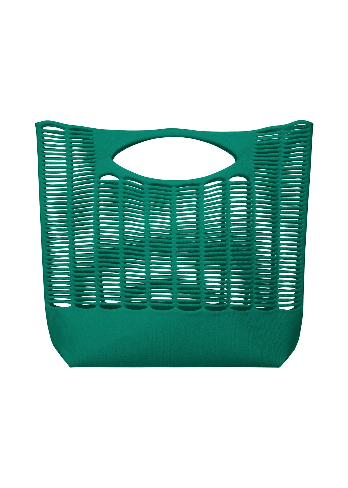 A product shot of the GOOD GOODS ISSEY MIYAKE MOKKO S.C. bag in teal green (64).