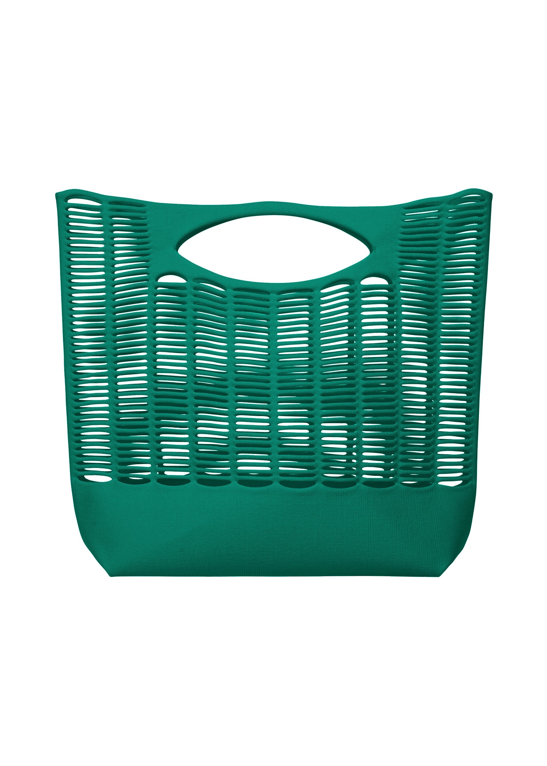 A product shot of the GOOD GOODS ISSEY MIYAKE MOKKO S.C. bag in teal green (64).