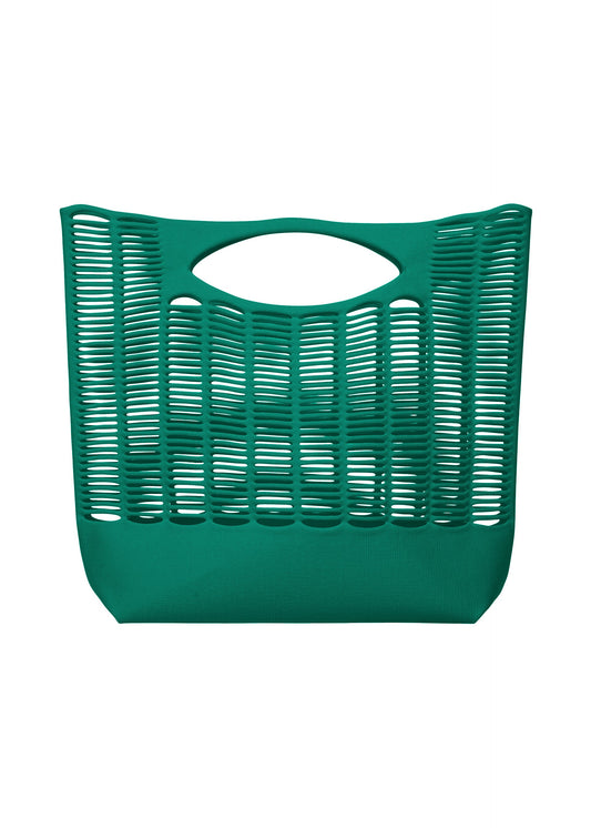 A product shot of the GOOD GOODS ISSEY MIYAKE MOKKO S.C. bag in teal green (64).