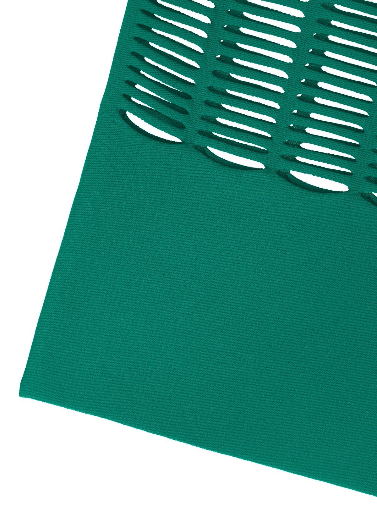 A detail shot of the GOOD GOODS ISSEY MIYAKE MOKKO S.C. bag.