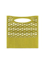 A detail shot of the GOOD GOODS ISSEY MIYAKE MOKKO BASKET bag.