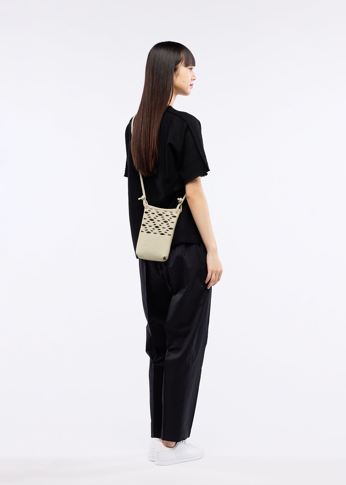 MOKKO BASKET Bag Black x Brown
