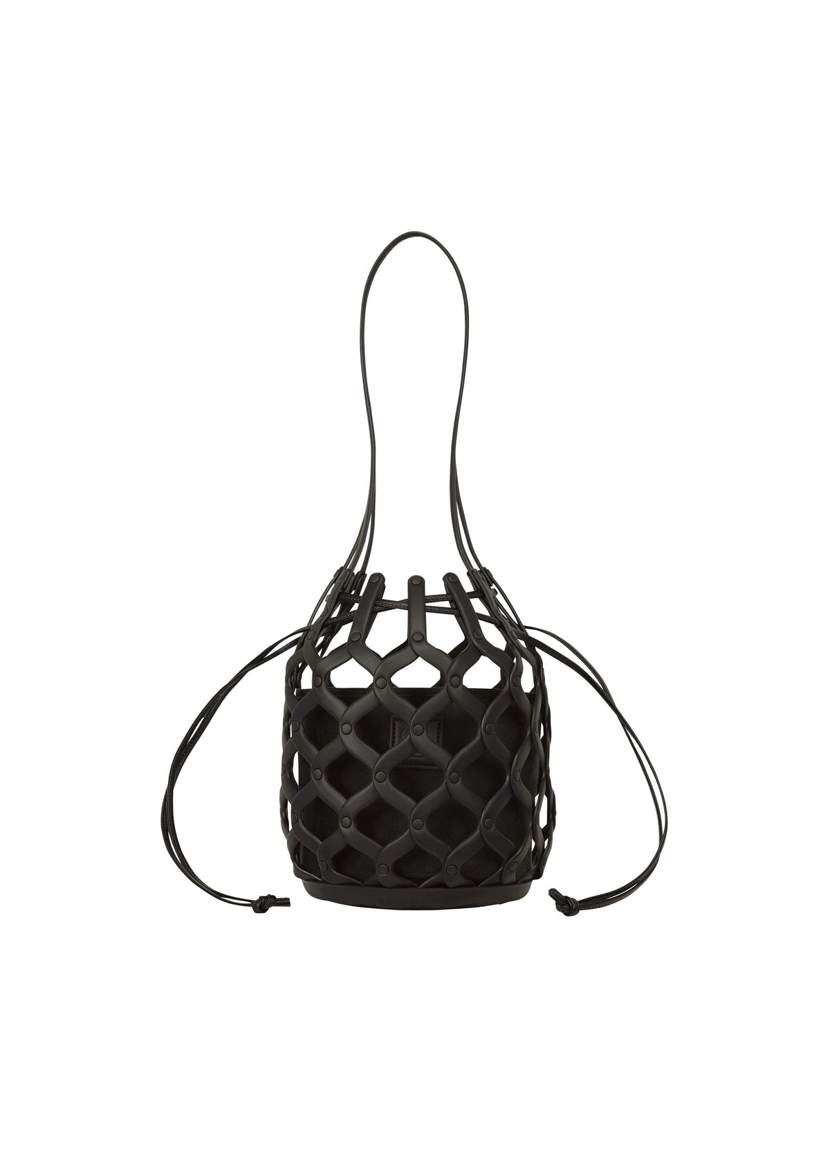 A product shot of the GOOD GOODS ISSEY MIYAKE AMIME bag in black (15).