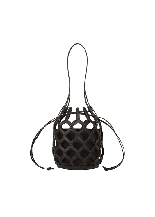 A product shot of the GOOD GOODS ISSEY MIYAKE AMIME bag in black (15).
