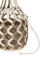 A detail shot of the GOOD GOODS ISSEY MIYAKE AMIME bag.