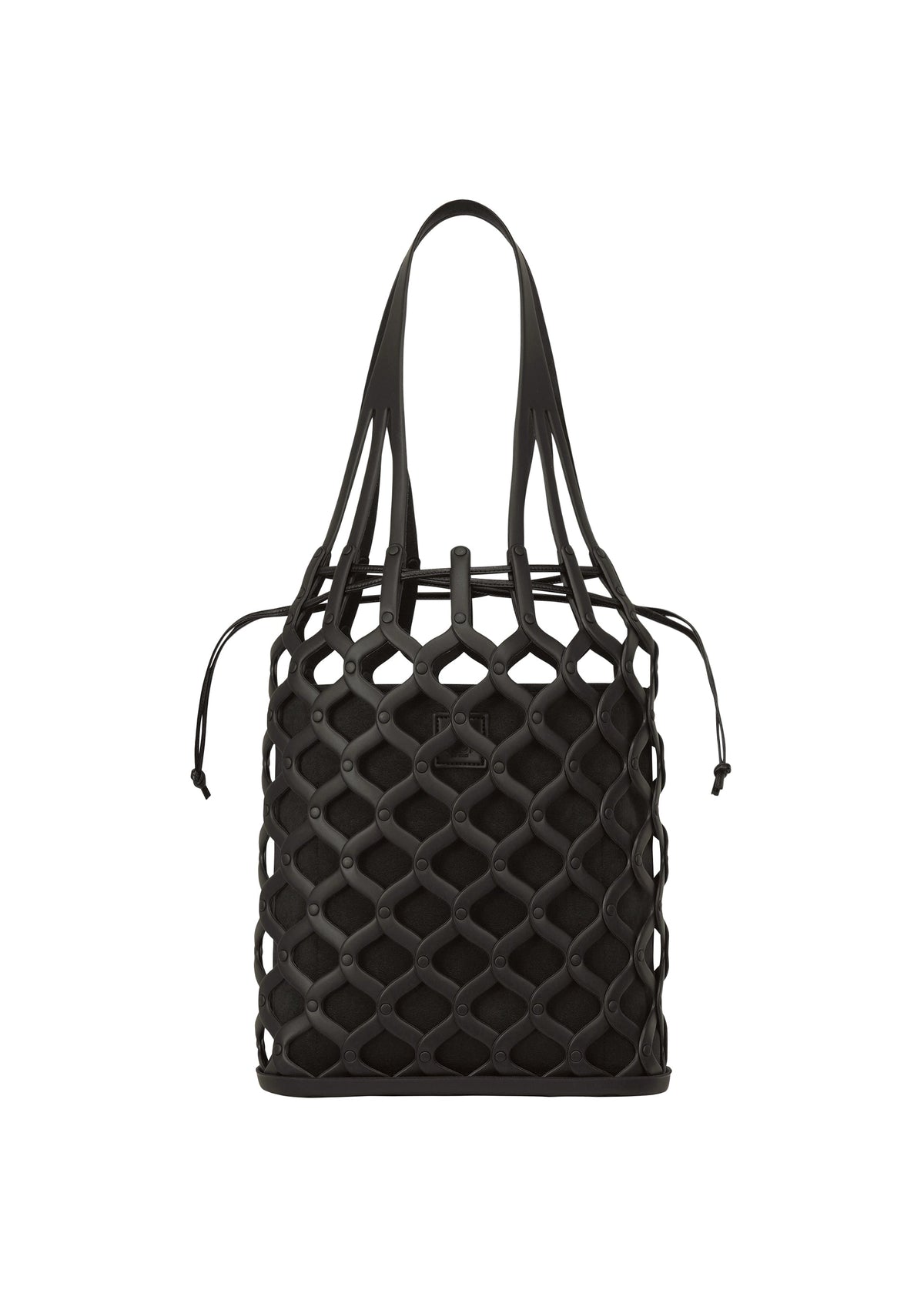 A product shot of the GOOD GOODS ISSEY MIYAKE AMIME bag in black (15).