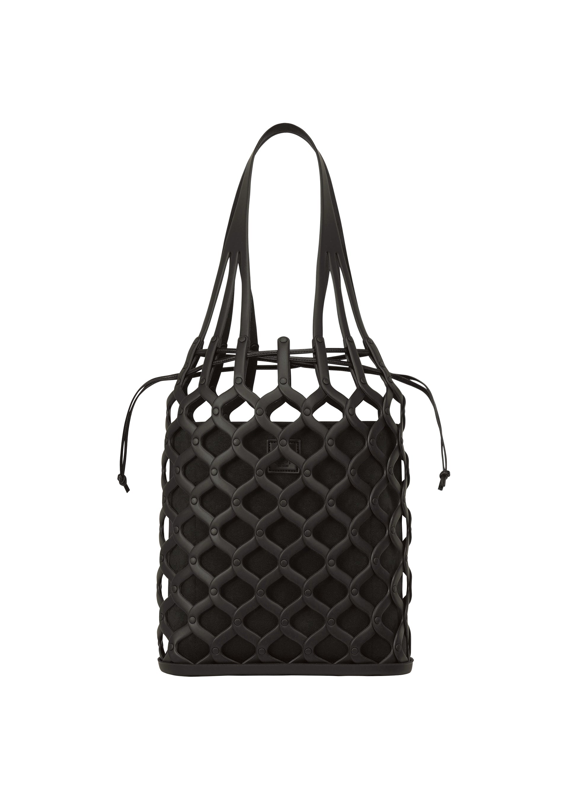 A product shot of the GOOD GOODS ISSEY MIYAKE AMIME bag in black (15).