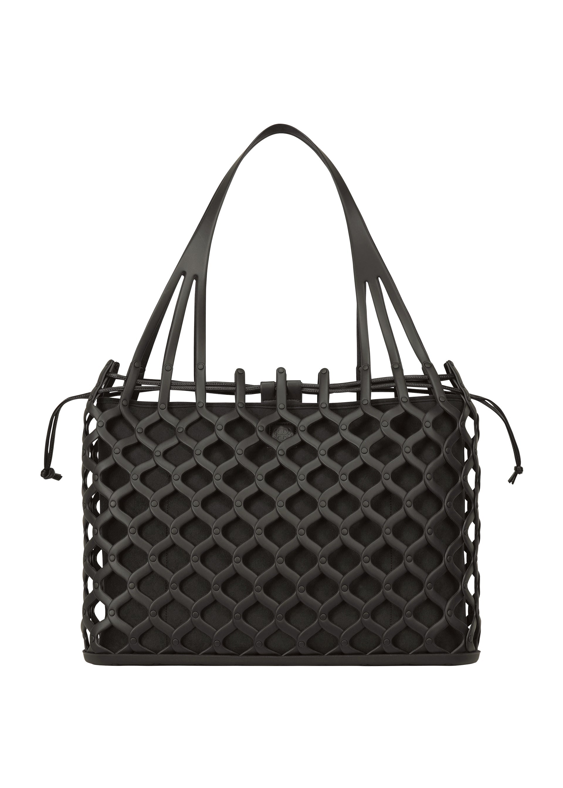 A product shot of the GOOD GOODS ISSEY MIYAKE AMIME bag in black (15).