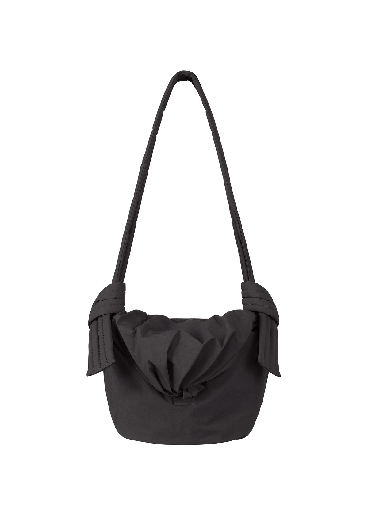 A product shot of the GOOD GOODS ISSEY MIYAKE FUWA FUWA bag in black (15).