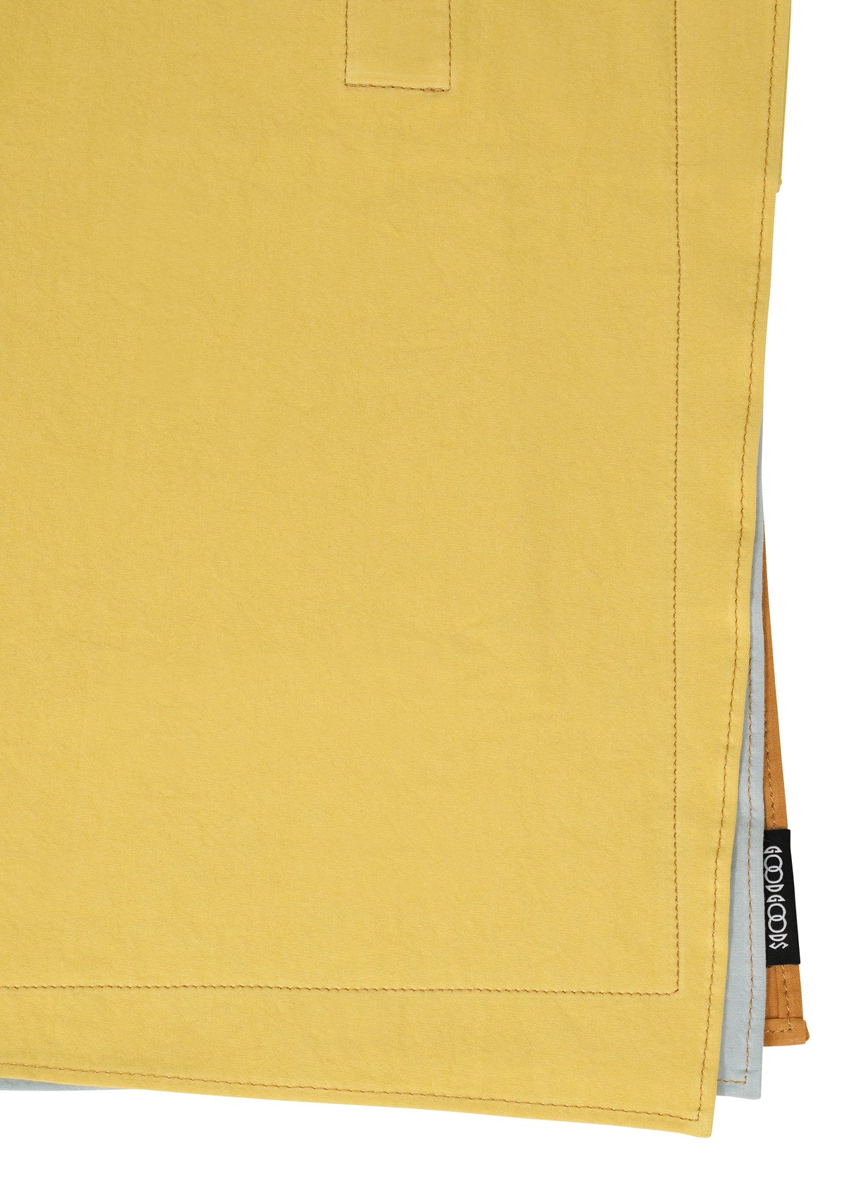A detail shot of the GOOD GOODS ISSEY MIYAKE IROGAMI bag.